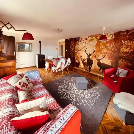 公寓 Alpine Majestic Escape - Balcone Sulle Piste Di Sci Cir 0102